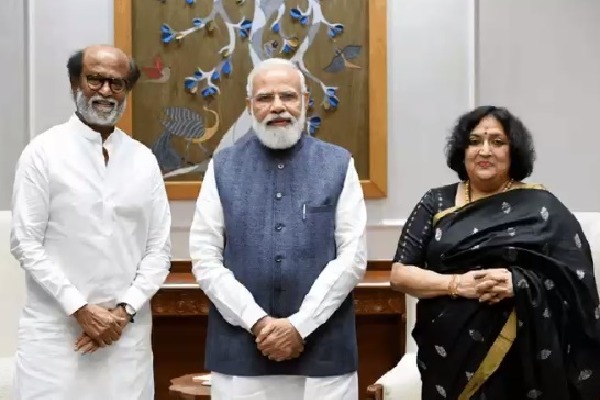 Rajinikanth meets Ram Nath Kovind and Narendra Modi
