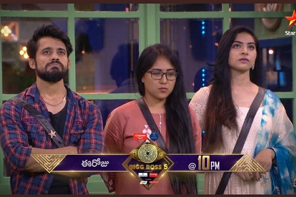 'Bigg Boss Telugu 5': Only two contestants safe from nominations