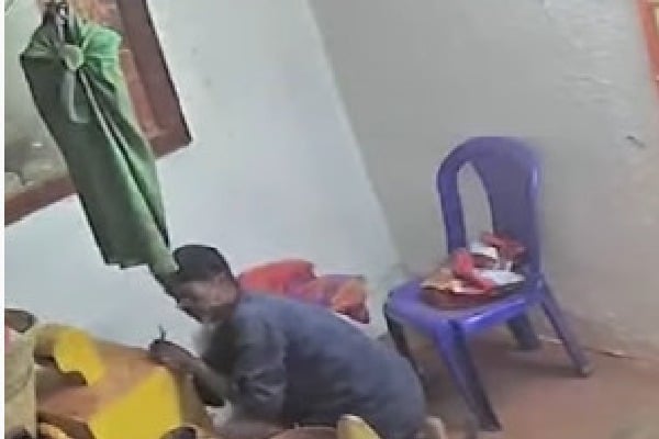 Thief in temple video went viral