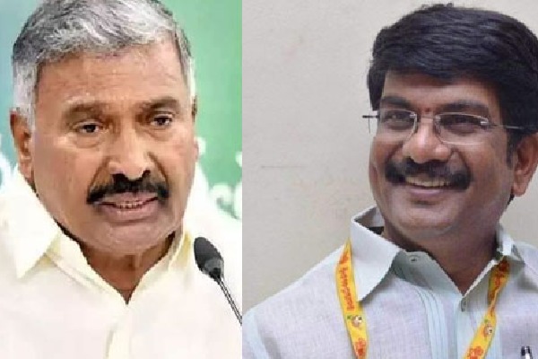 Take action against minister peddireddy and dravid university vc ask tdp mlc