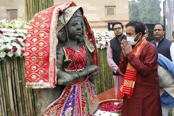Annapoorna Devi statue returned to India after 100 years