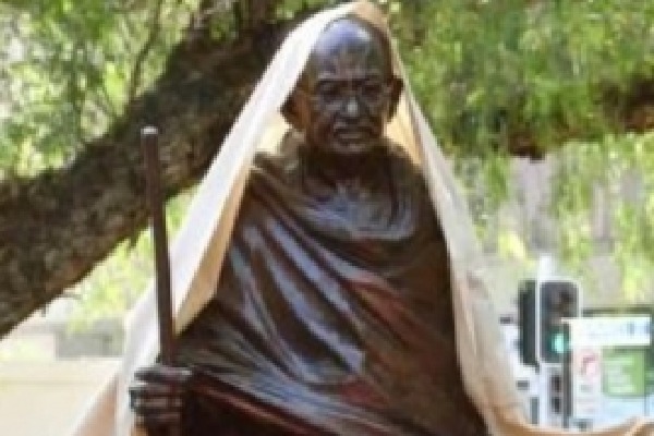 Mahatma Gandhi statue vandalised in Australia