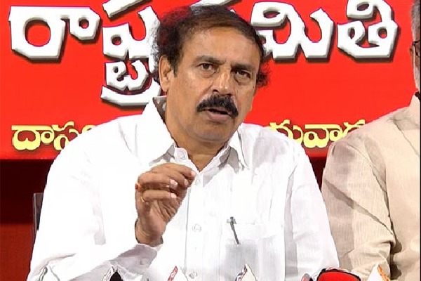 This is proof for relation between Adani and Jagan says CPI Ramakrishna