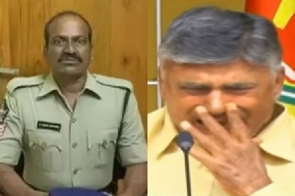 Head constable resigns to his job in protest of YSRCP misbehavior with Chandrababu