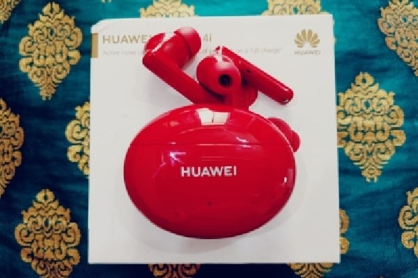 huawei freebuds 4i piros