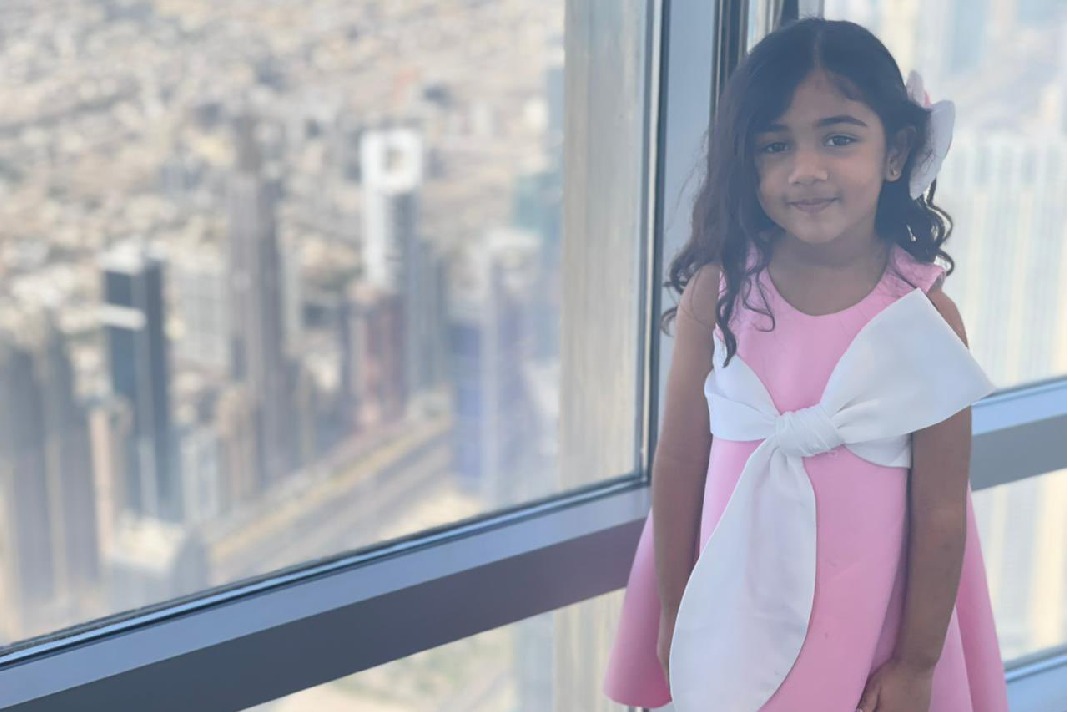 Allu Arha celebrates her birthday at world highest building in Dubai