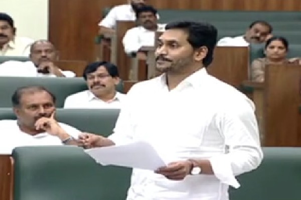 CM Jagan clarifies on three capitals in AP assembly
