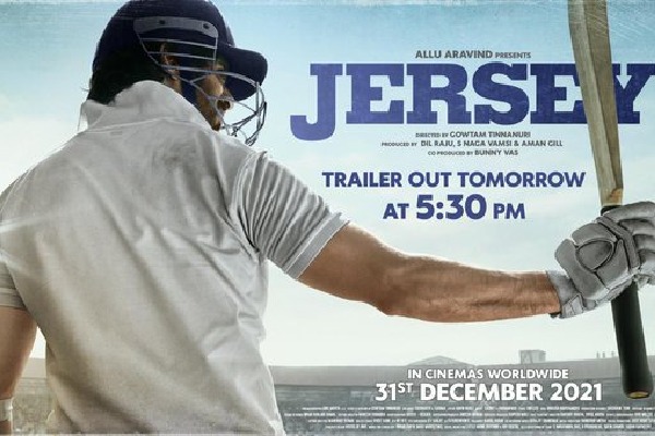 Jersey hindi movie trailer release on 23rd November