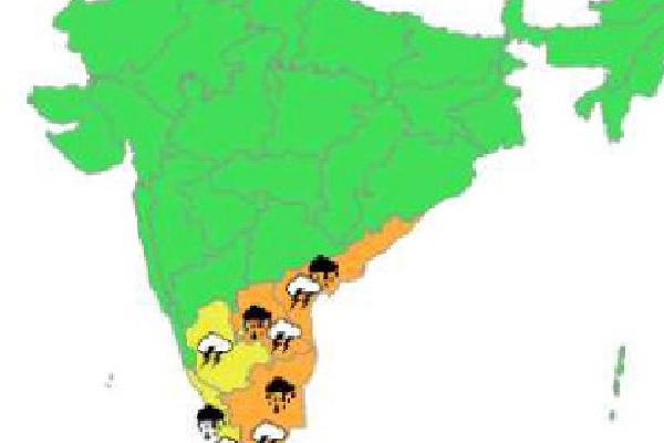 Low pressure forms in Bay of Bengal as rain forecast for AP