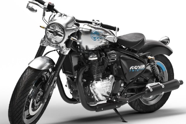 Royal Enfield unveils its concept bike in EICMA