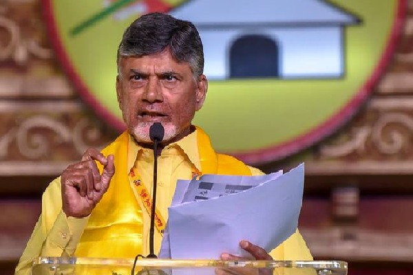 Chandrababu visits Nellore district flood hit areas
