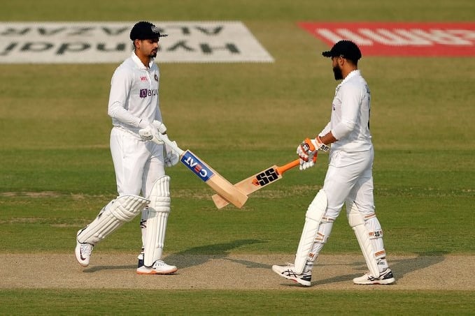 Shreyas Iyer and Ravindra Jadeja steered Team India into safe position in Kanpur Test