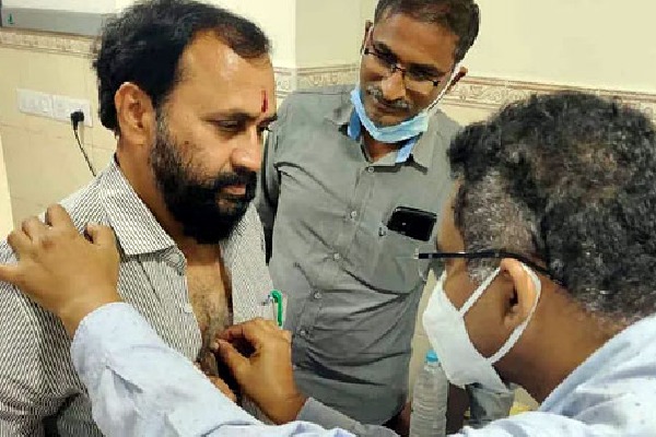Mangalagiri MLA Alla Ramakrishna Reddy joins Hospital