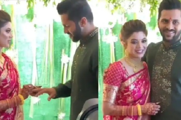 Shardul Thakur engagement with his girl friend 