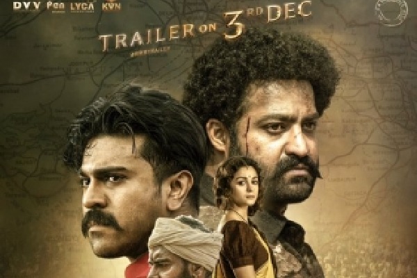Rajamouli's pan-India magnum opus 'RRR' trailer out on Dec 3
