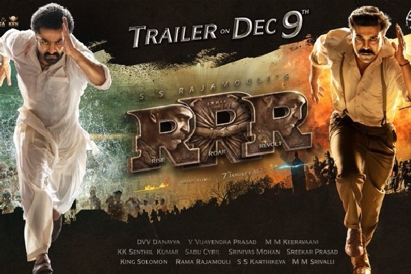 'RRR' makers set to release theatrical trailer on Dec 9