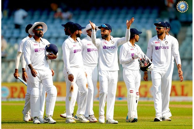 India wins second test against New Zealand