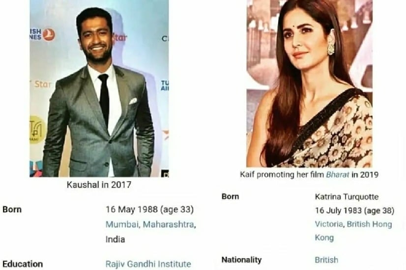 'KatVic' wedding: Wikipedia changes reversed after Vicky, Katrina named as spouses
