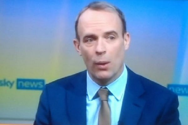 British Deputy PM Dominic Raab hilarious statements on Omicron cases