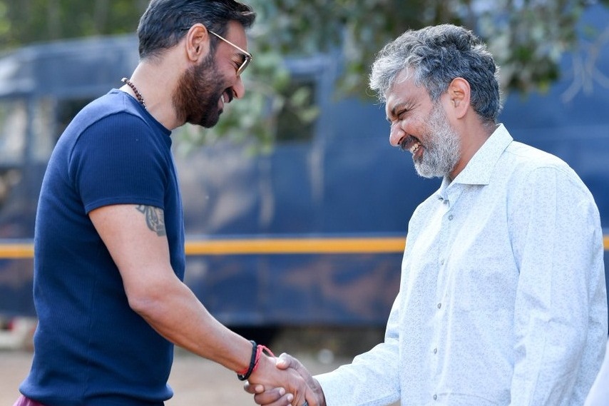 Ajay Devgn's face just oozes honesty: Rajamouli on his 'RRR' star