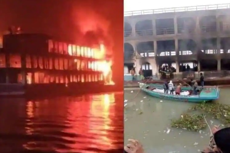 36 dead in Bangladesh ferry fire accident
