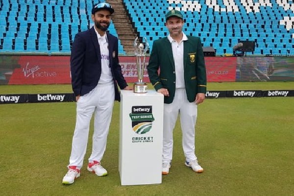 Team India won the toss and elected batting first against South Africa