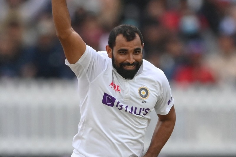 Shami bags five wickets in South Africa first innings