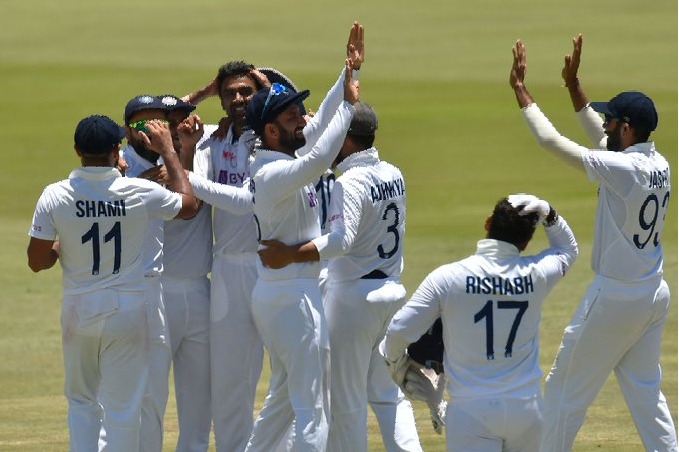 Team India wins first test on South Africa