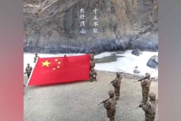 'Spot where Chinese flag unfurled not in Galwan Valley demilitarised zone'