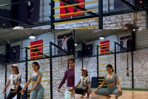 Samantha's 'Oo Antava' BTS video gives sneak peek into Allu Arjun's private dance studio