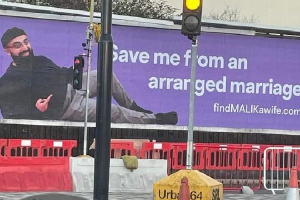 29 year old London man uses billboard ad to find a wife