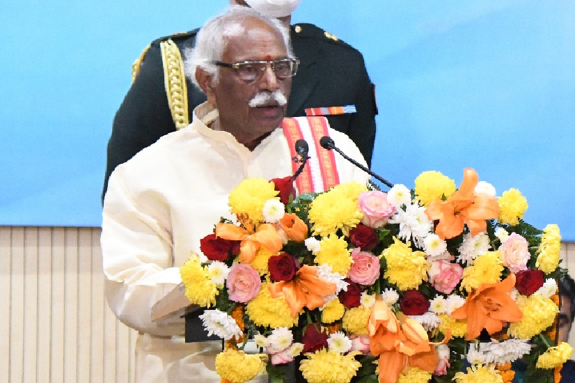 Haryana governor Dattatreya attends International Telugu Festival 