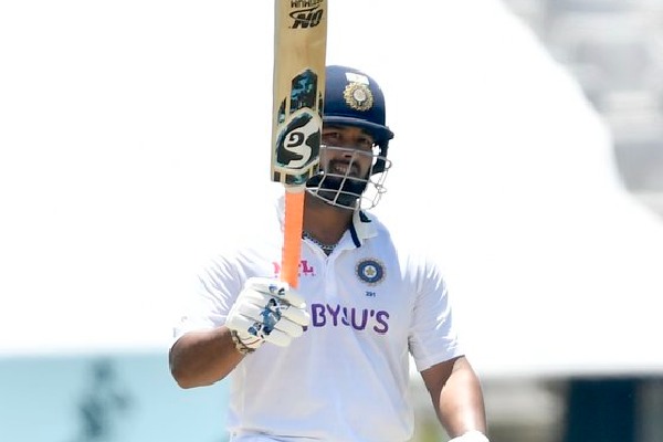 Pant completes century in Cape Town test