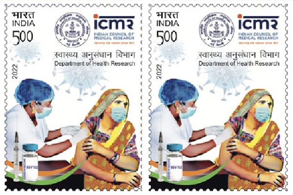 Mansukh Mandaviya launches postage stamp on Covaxin  
