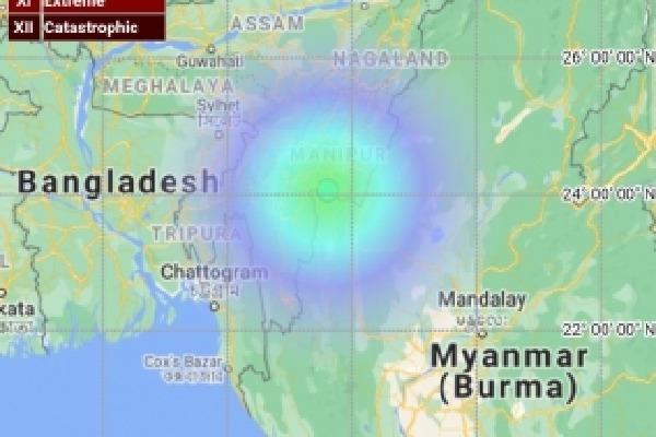 4.3-magnitude quake hits Mizoram