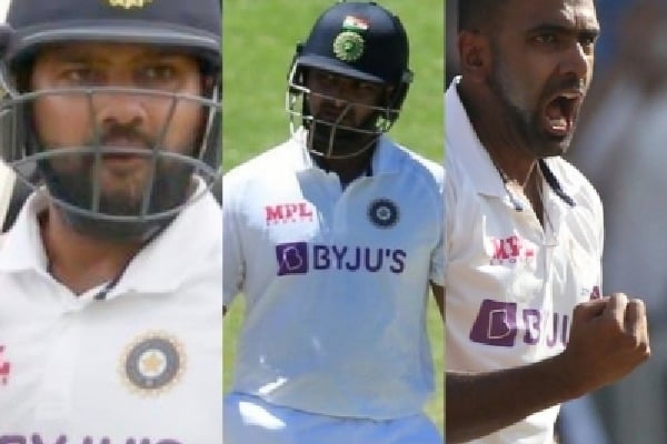 Sharma, Pant and Ashwin included in ICC Men's Test Team of the Year