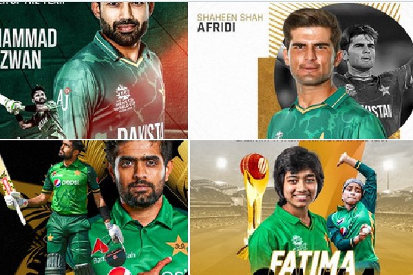 Pakistan cricketers leading the way in ICC Awards