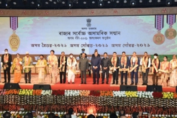 Ratan Tata conferred with 'Assam Baibhav Award'