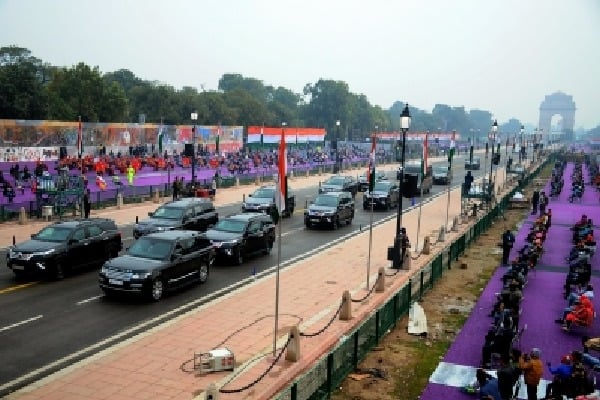 Rajpath brims over with patriotic fervour as India celebrates Republic Day