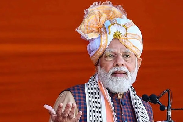 PM Modi urges BJP workers to help raise voter turnout to 75 percent