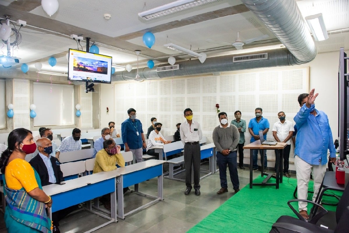 Covid era sees hybrid classrooms make debut at IIT Hyderabad