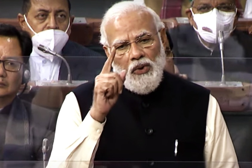 The 10 main issues on which Modi lambasted Congress in Parliament