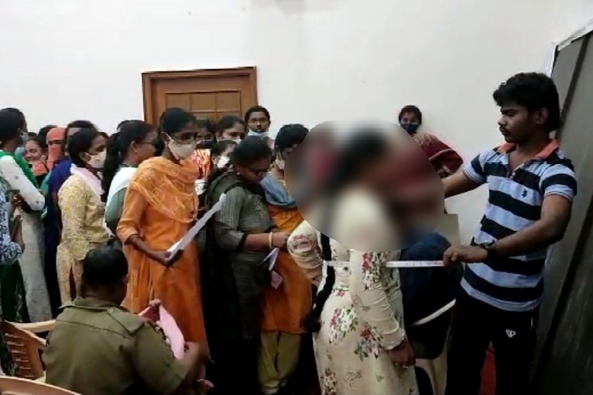 Video of male tailor taking dress measurements of women constables leaves Andhra police red-faced
