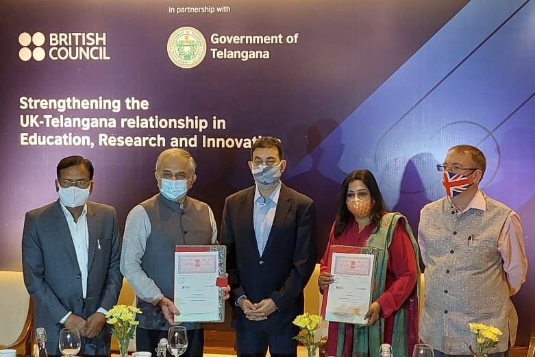 British Council, Telangana sign MoU for research, innovation