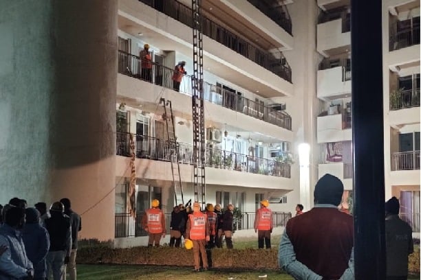 Gurugram building collapse: Rescue operation on to save trapped couple