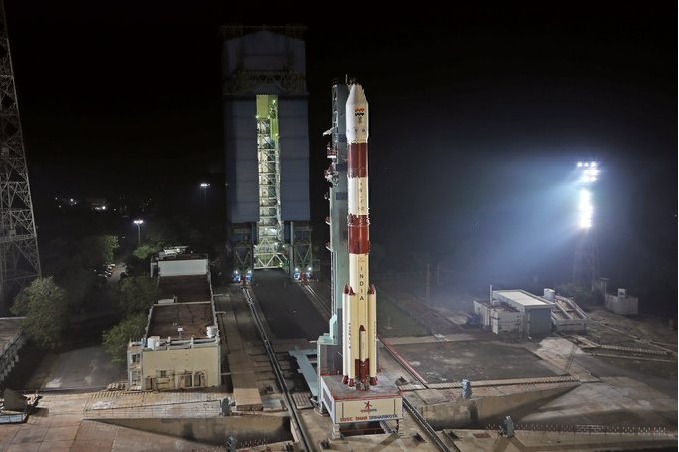 PSLV launched earth observation satellite successfully 