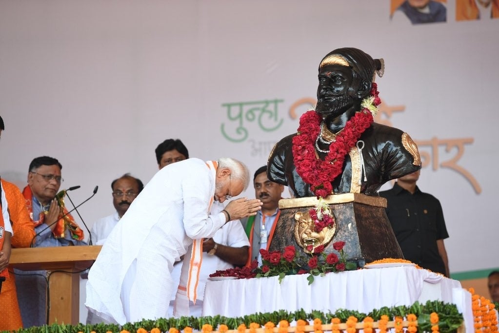 VP, PM pay tributes to Chhatrapati Shivaji Maharaj on his birth anniversary
