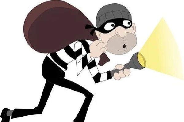 Thieves loots eight places in Nellore district