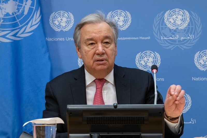 UN chief 'concerned' over Russia's decision on Donetsk, Lugansk
