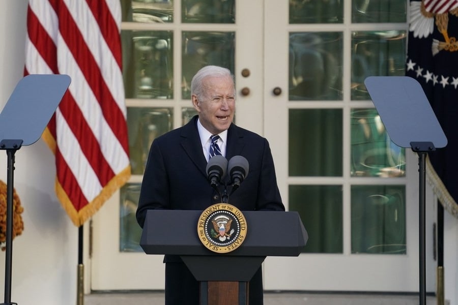 Biden imposes sanctions as Russia begins 'invasion of Ukraine'